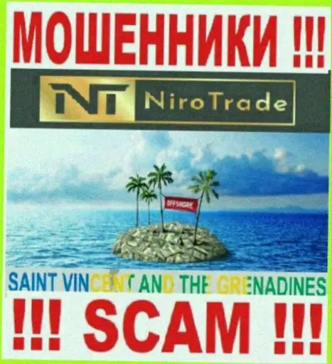 Niro Trade осели на территории Сент-Винсент и Гренадины и безнаказанно сливают финансовые активы