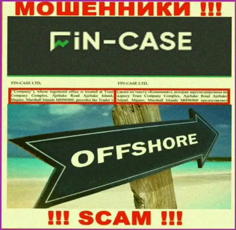 Fin Case это ОБМАНЩИКИ !!! Отсиживаются в офшоре по адресу - Trust Company Complex, Ajeltake Road Ajeltake Island, Majuro, Marshall Islands MH96960 и воруют финансовые вложения клиентов