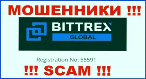 Контора Bittrex зарегистрирована под номером: 55591