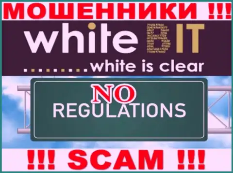С WhiteBit Com очень рискованно иметь дело, так как у компании нет лицензии и регулятора