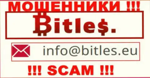 Не пишите на электронную почту, размещенную на web-портале мошенников Bitles, это довольно-таки рискованно