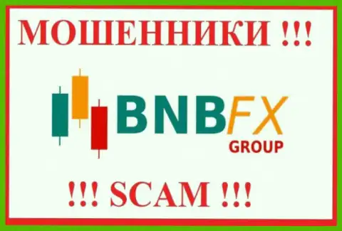 Лого МОШЕННИКА BNB FX