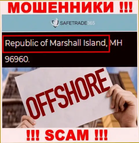Маршалловы острова - оффшорное место регистрации мошенников AAA Global ltd, предоставленное у них на сайте