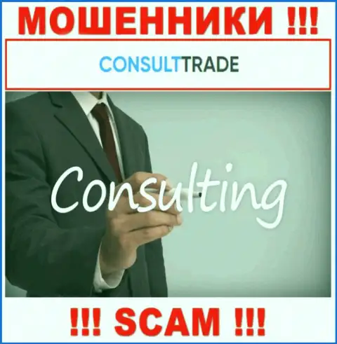 Направление деятельности STC-Trade Ru: Консалтинг - хороший доход для internet махинаторов
