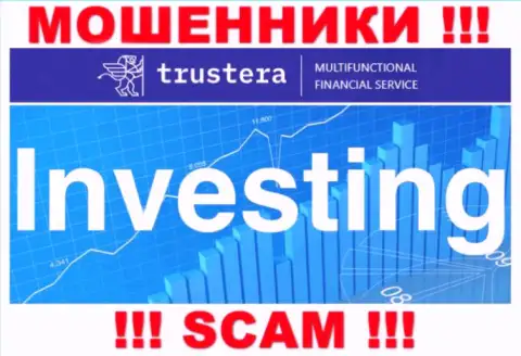 Деятельность обманщиков Трустера: Investing - это ловушка для неопытных клиентов