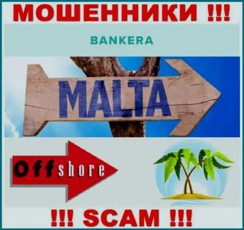С конторой Bankera не спешите совместно работать, место регистрации на территории Мальта