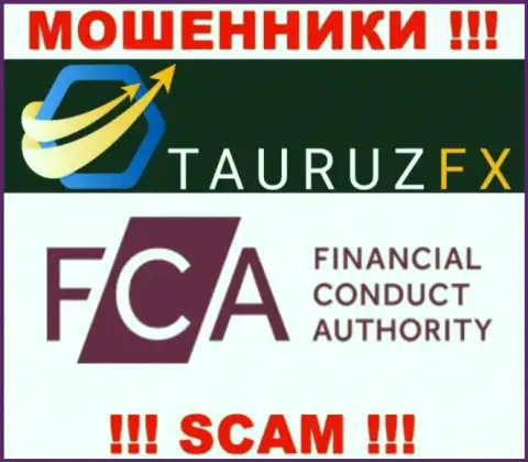 На веб-портале TauruzFX есть информация о их жульническом регуляторе - FCA