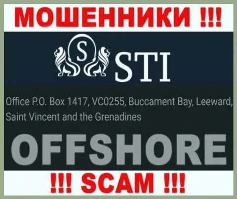 Сток Опционс - это противоправно действующая компания, зарегистрированная в офшоре Office P.O. Box 1417, VC0255, Buccament Bay, Leeward, Saint Vincent and the Grenadines, будьте очень осторожны