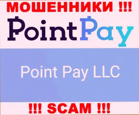 Юр. лицо интернет мошенников Point Pay - это Point Pay LLC, инфа с сайта шулеров