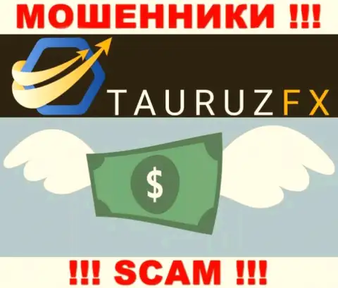 Брокерская компания TauruzFX Com работает только лишь на ввод вкладов, с ними Вы абсолютно ничего не сумеете заработать