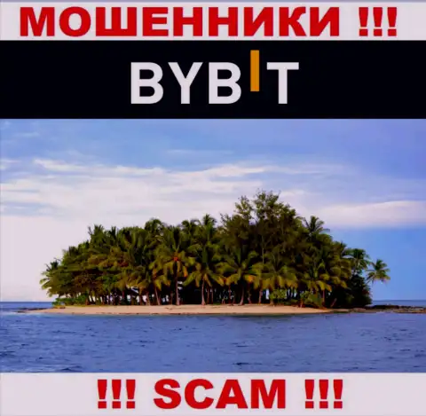 Вы не сможете найти информацию об юрисдикции ByBit Com ни на сайте мошенников, ни в internet сети