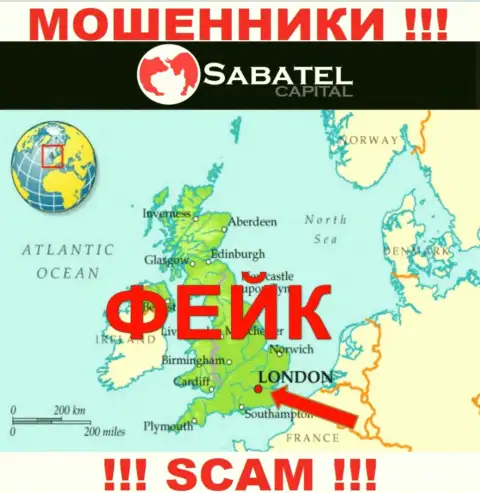 Ворюги Sabatel Capital не предоставляют правдивую информацию касательно своей юрисдикции