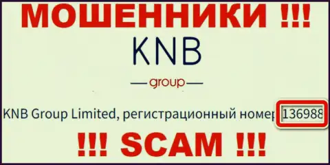 Наличие рег. номера у KNB-Group Net (136988) не сделает данную контору добросовестной