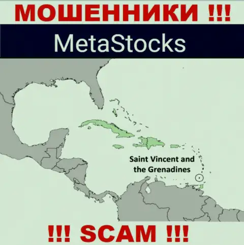 Из Meta Stocks финансовые активы возвратить невозможно, они имеют оффшорную регистрацию: Kingstown, St. Vincent and the Grenadines