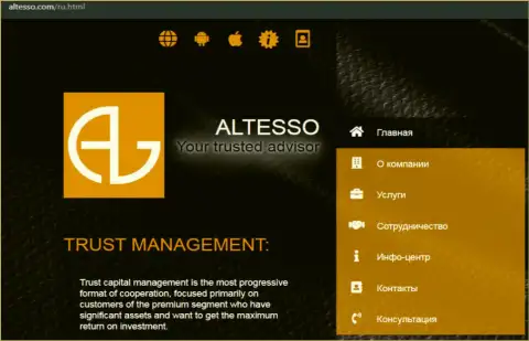 Официальный интернет-портал дилера AlTesso